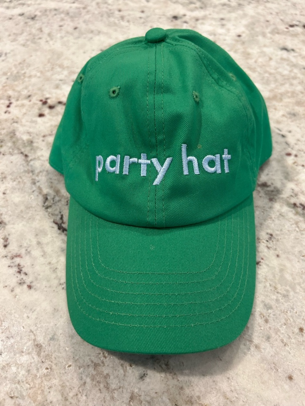 kate spade x Target Green 'party hat' Embroidered Cap